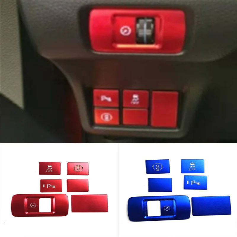 

6pcs/Lot Aluminum Alloy Headlight Adjustment Switch Decorative Cover For 2022 Honda CIVIC 11th MK11 Car Accessories