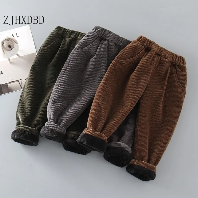 2020 детские штаны шаровары для маленьких мальчиков спортивные зимняя одежда