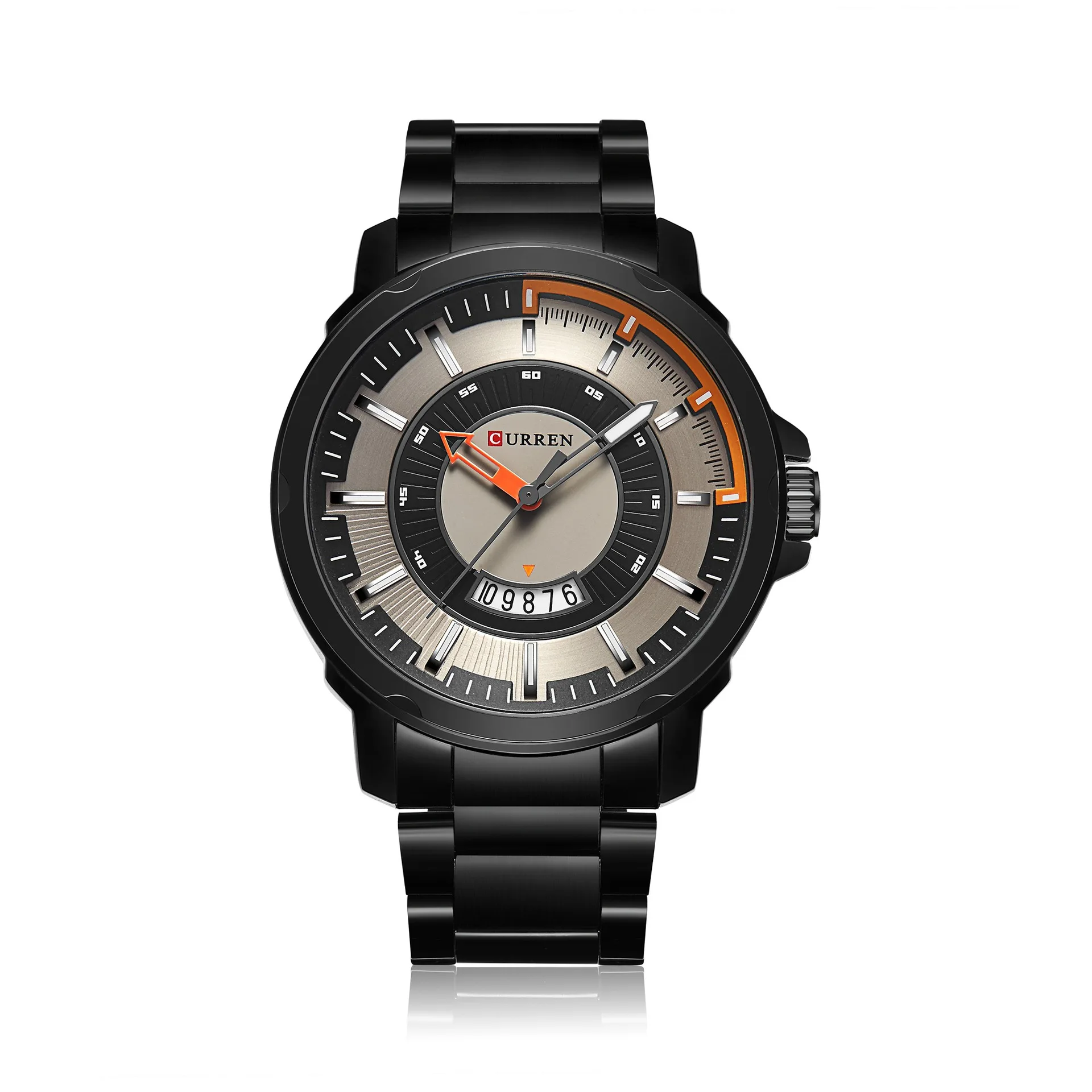 

Student Sports Watch New Concept Men's Watch Steel Band Calendar Men's Watch Sports Waterproof Quartz Men's Watch Fashion Watch