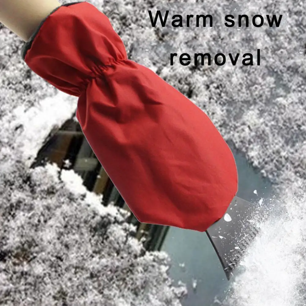 Лопата для снега лед скребок инструмент удаление скребка перчатки ткань Оксфорд