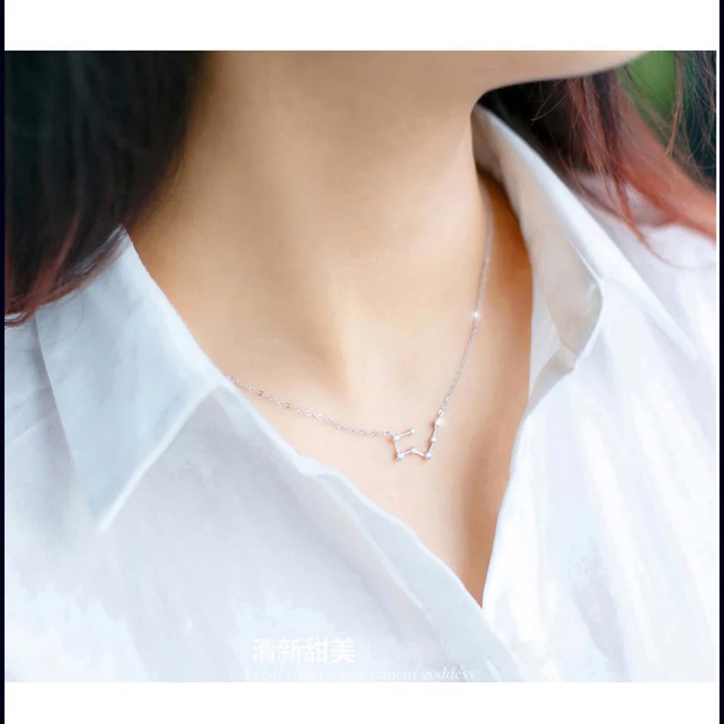 Женское Ожерелье с кулоном в виде созвездия Trusta подарочное ожерелье хранитель из