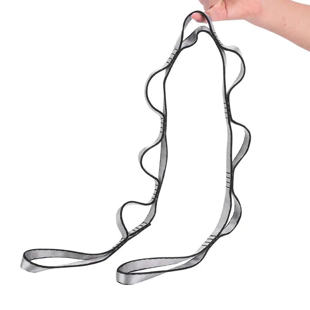 Регулируемый пояс для йоги прочный нейлоновый ремень с маргаритками подъема