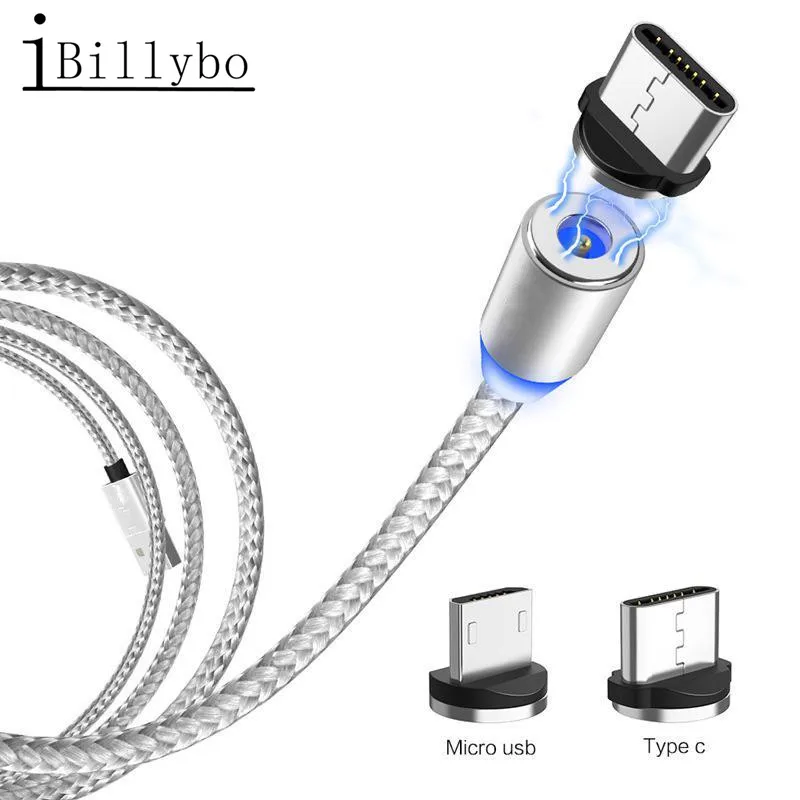Магнитный USB кабель типа C для быстрой зарядки Samsung A8 A50 S9 Honor 9X HTC U11 U19e Desire 19 + LG Stylo 5 G8