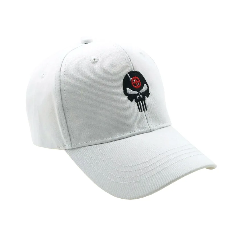 Кепка от солнца с вышивкой черепом | Аксессуары для одежды