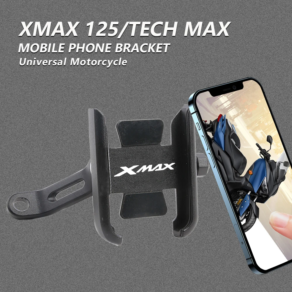 

Держатель для сотового телефона XMAX 125/Tech Max мобильный телефон, универсальный, для мотоцикла, для Yamaha XENTER 125 XSR700/XTRIBUTE XSR900