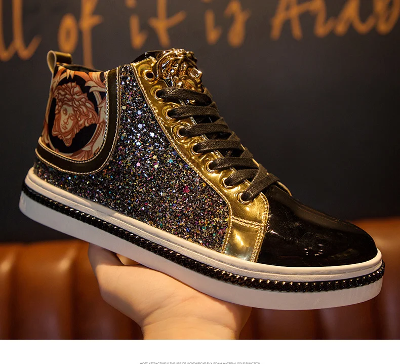 Winter Ankle boots Men Shoes luxury brand Fashion Leather Boots For Men Casual Waterproof Flat Male Shoes chunky Sneakers