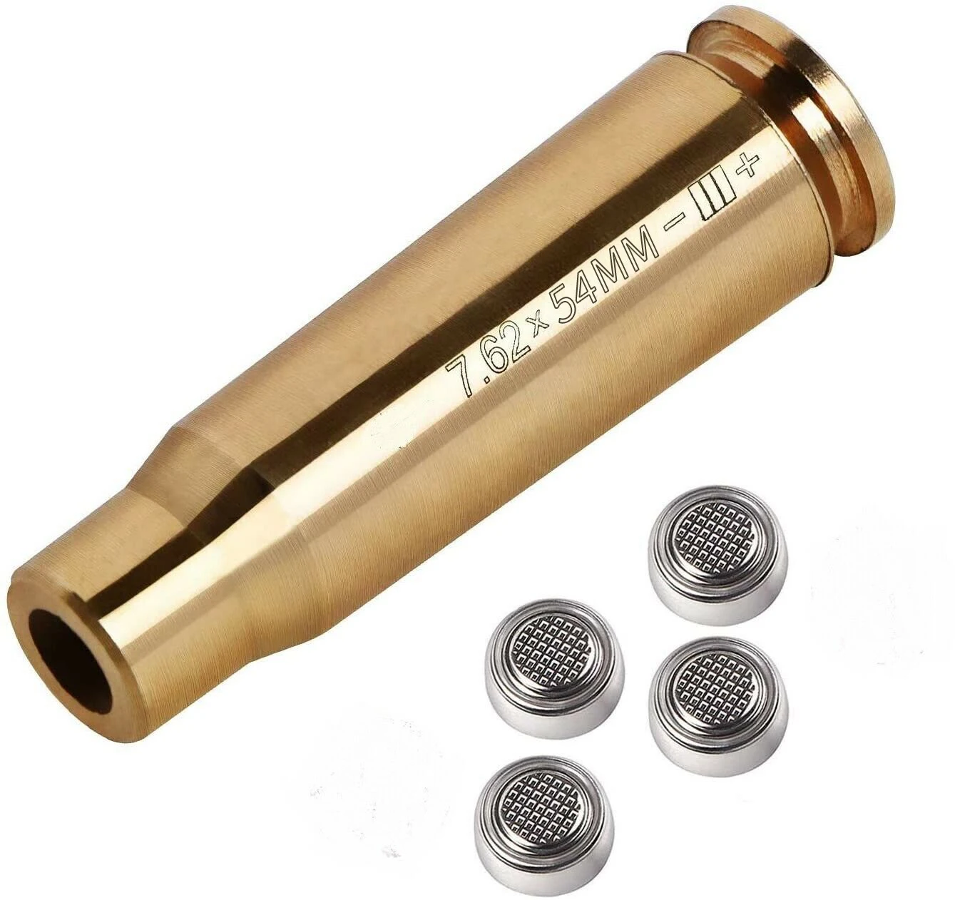 

7.62x54mm Bore sight Bullet Cartridge Red Dot Laser Include Batteries