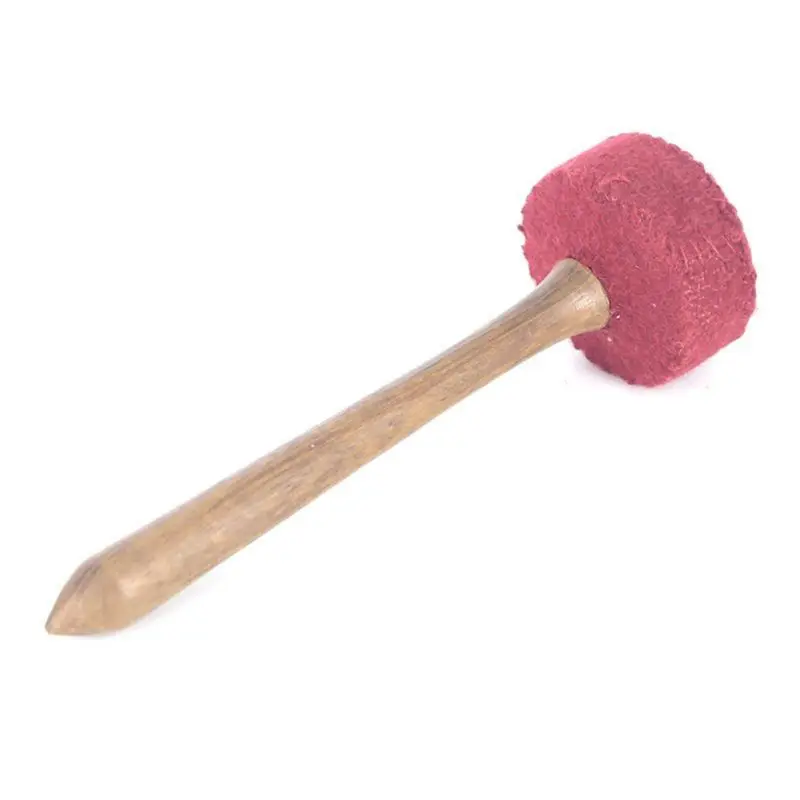 HOT Religion Mallet Stick Tibetan Buddhist Therapy Dharma Chanting Sound Copper Nepalese Meditation Monks Decor Singing Bowl - Цвет: A6