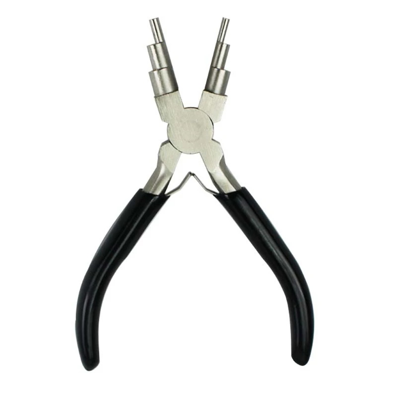 

Heavy Duty 6 in 1 Bail Making Pliers，Loop Sizes 3-10 mm,Wire Looping Forming Pliers Jewelry Making Supplies ,Jewelry Pliers with