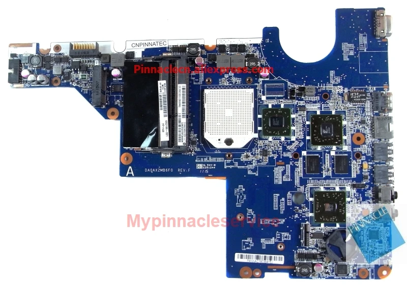 

632186-001 Motherboard for Compaq presario CQ42 CQ62 DA0AX2MB6F0