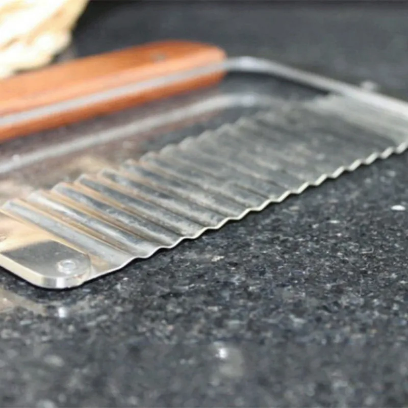 Ручные ножи для мыла сделай сам волнистый нож с деревянной ручкой прямой лопатка - Фото №1