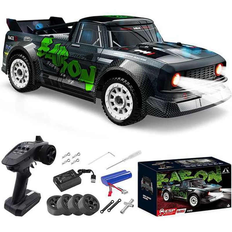 

Автомобиль с дистанционным управлением 1:16 2,4G RC автомобиль 4WD RC Дрифт гоночный автомобиль 30 км/ч высокоскоростной грузовик с фарами для дете...