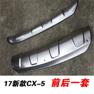 Car accessories Stainless steel front and rear Bumper Protector Skid Plate cover FOR Mazda CX-5 CX5 year 2017-2021Car styling