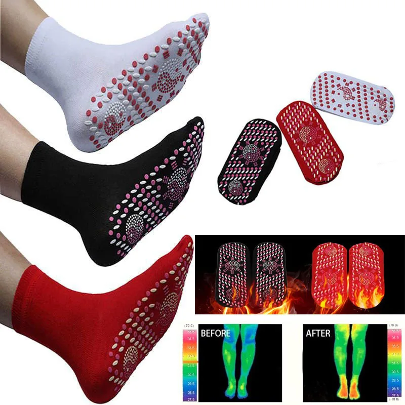 Турмалиновые Самонагревающиеся Носки с подогревом для женщин Mem Help теплые