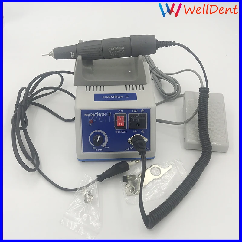 

Dental Lab Micromotor Polishier Marathon Machine N3 + 35k Rpm Sde-h37l1 Polishing Saeyang Handpiece