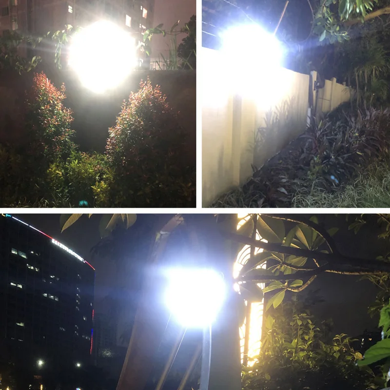 100 светодиодный светильник на солнечной батарее с датчиком движения PIR уличный