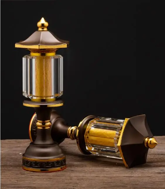 Escultura de luz de Buda Cai Shen, herramienta de adoraci&oacute;n budista de alto grado, suministro de Budismo de 2P, tienda en casa, D527, un par-3