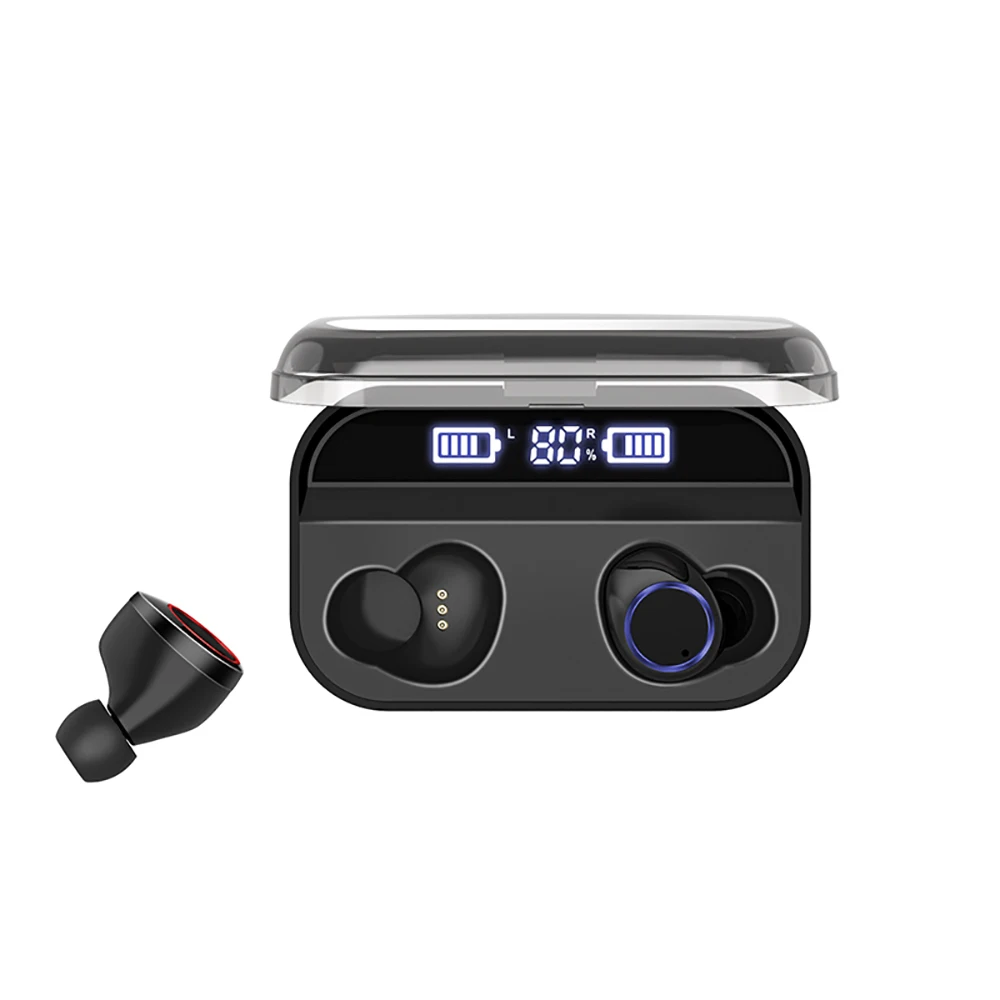 VTIN TWS беспроводной наушники Bluetooth 5,0 наушники с 4000 мАч зарядный чехол IPX7 водонепроницаемые наушники для Xiaomi iOS смартфон
