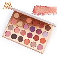 24 color eye shadow tray matte pearl mixed with the earth color pumpkin color makeup glitter eyeshadow palette eyeshadow pigment