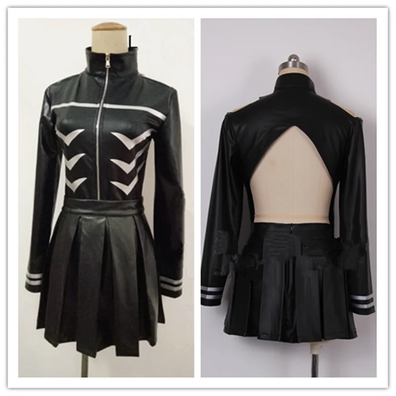 Женский костюм канеки из Токийского Гуля для косплея куртка + юбка чулки