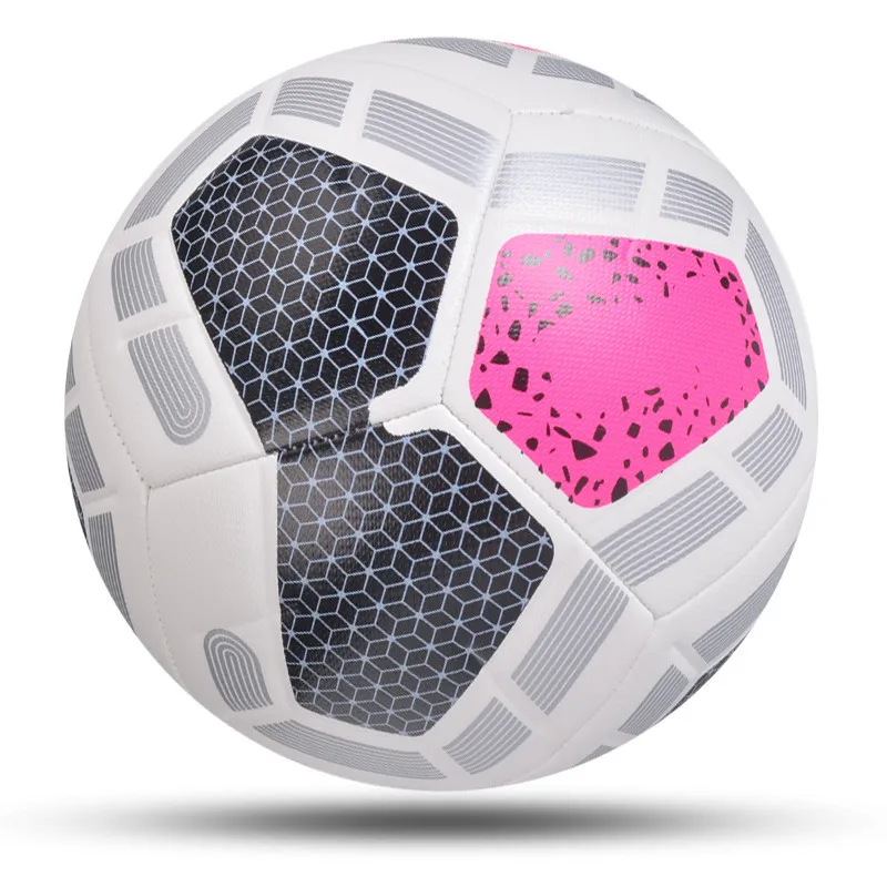 

5 Material PU Ball Size Machine-Stitched Newest Training Soccer Sports Ball voetbal Standard futbol Football Match Balls League