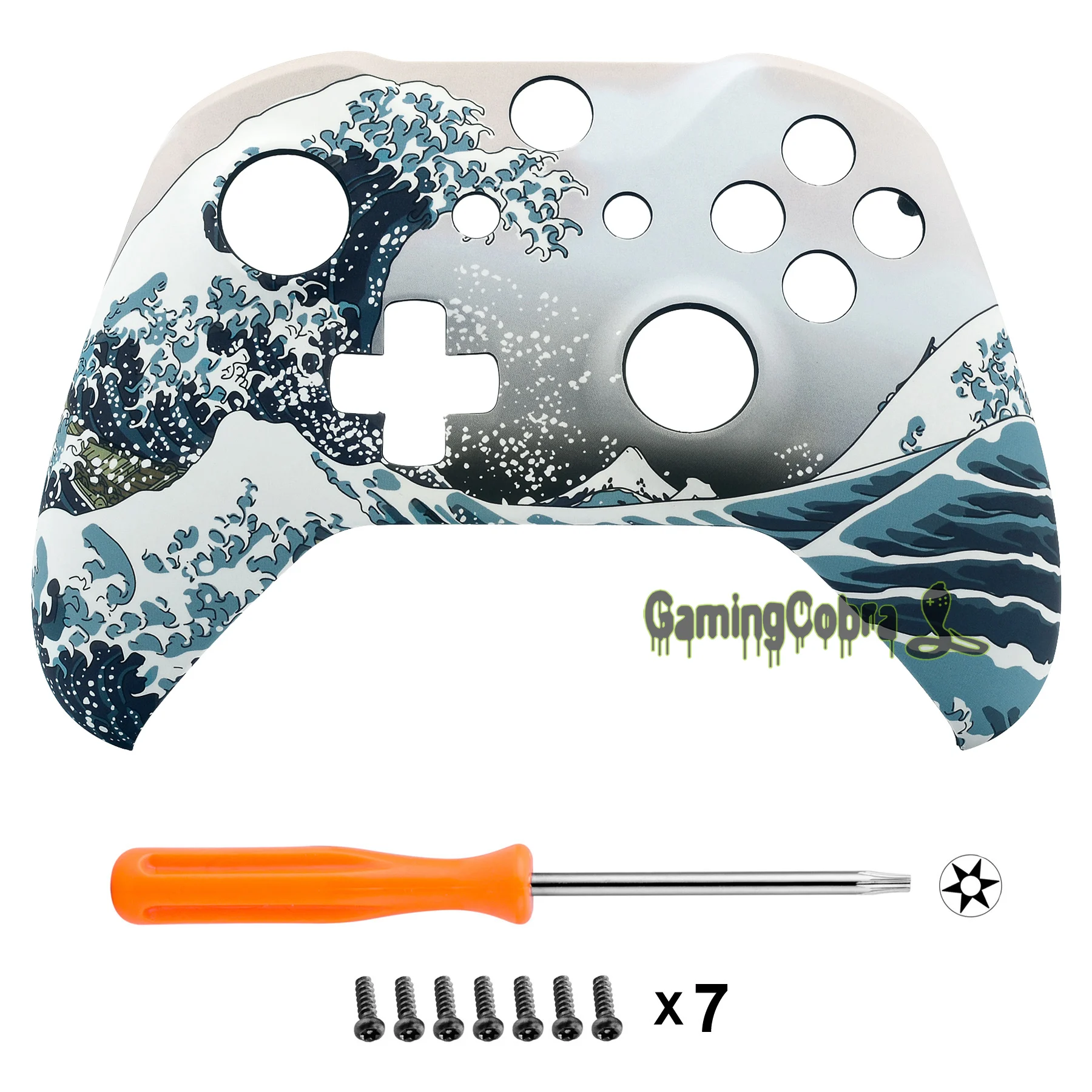 Запасные части Great Wave Soft Touch передняя крышка для контроллера Xbox One X & S|shell replacement|shell