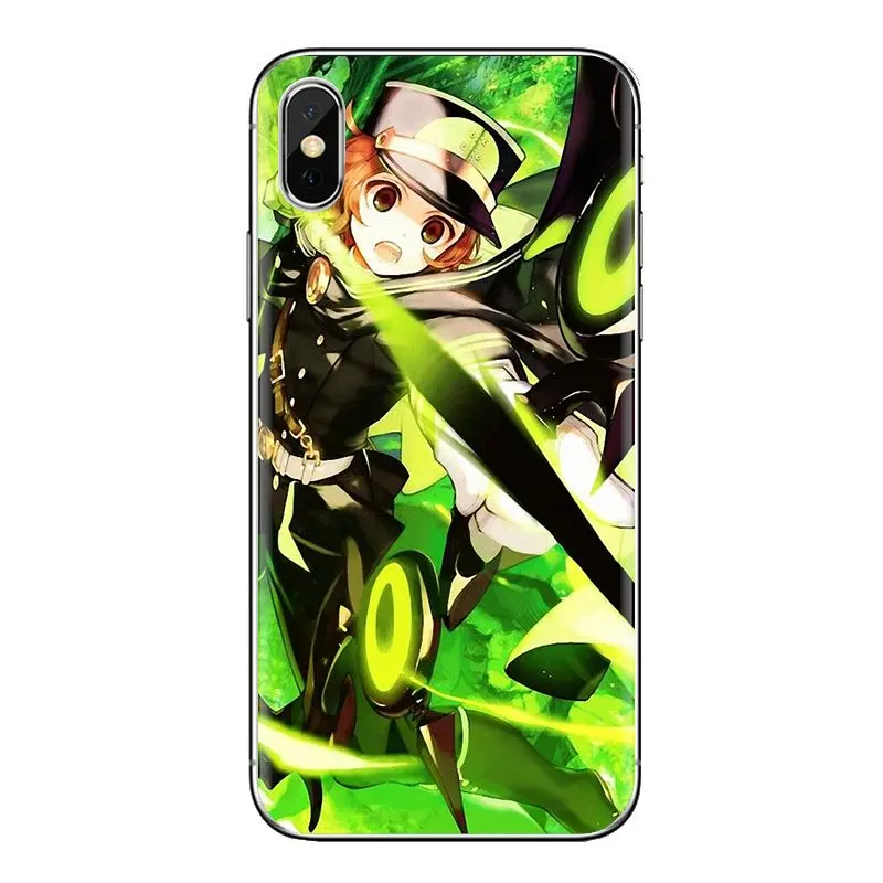 Аниме последний Серафим конец ТПУ чехол сумка для iPhone XS Max XR X 4 4s 5 5S 5C SE 6 6S 7 8 Plus samsung