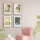 Художественные иллюстрации, Картина на холсте, The Four Elements by George Barbier, настенный рисунок, ВИНТАЖНЫЙ ПЛАКАТ, украшение для дома