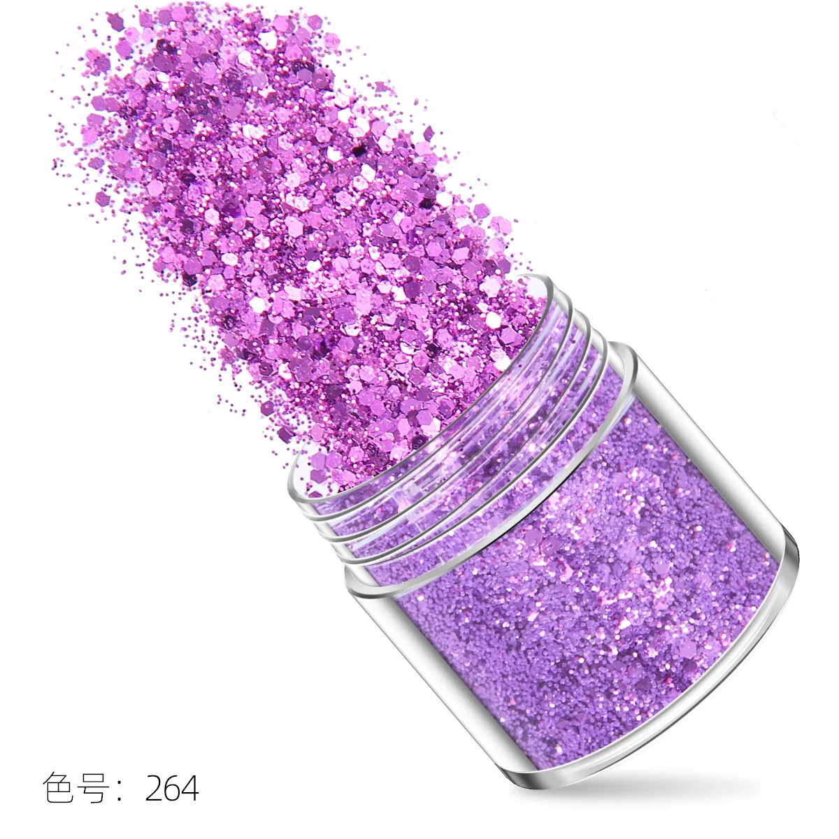 1 банка Шестигранная 1/2/3 мм смешанный размер искусство украшение блестящая пудра