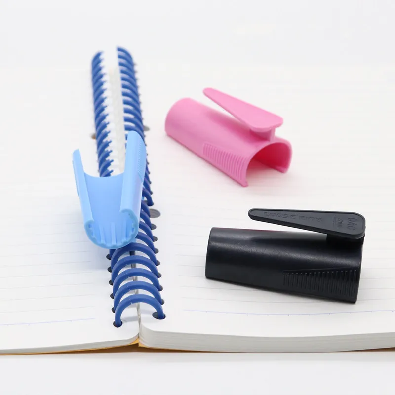 30 отверстий пластиковые связывающие расчески свободные листья книги кольца