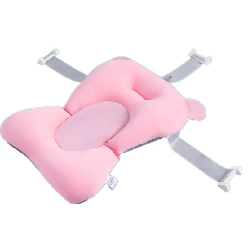 

Детская подушка для душа, кровать для младенцев, детский Коврик для ванны, нескользящий Коврик для ванны, безопасное портативное сиденье дл...