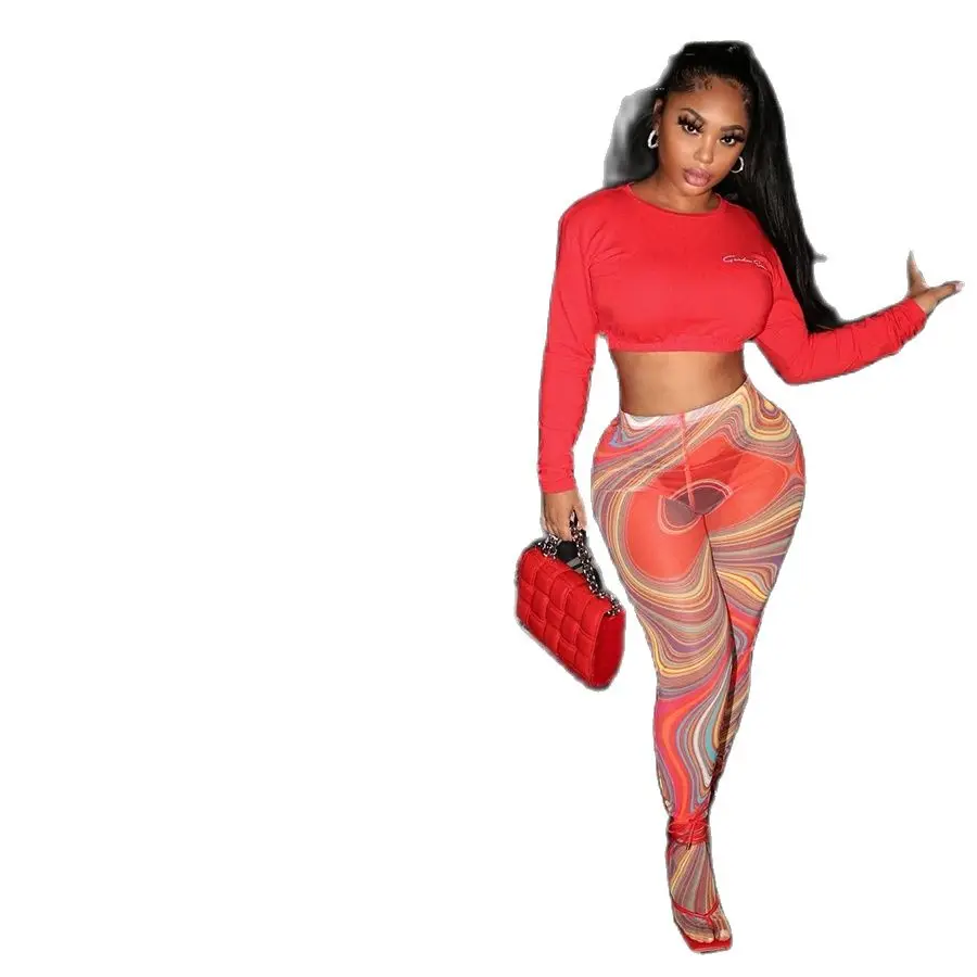 

Party Club Fluorescent Fashionable Womens Trousers Skinny High Streetwear Leggings Factory Wholesale Customized