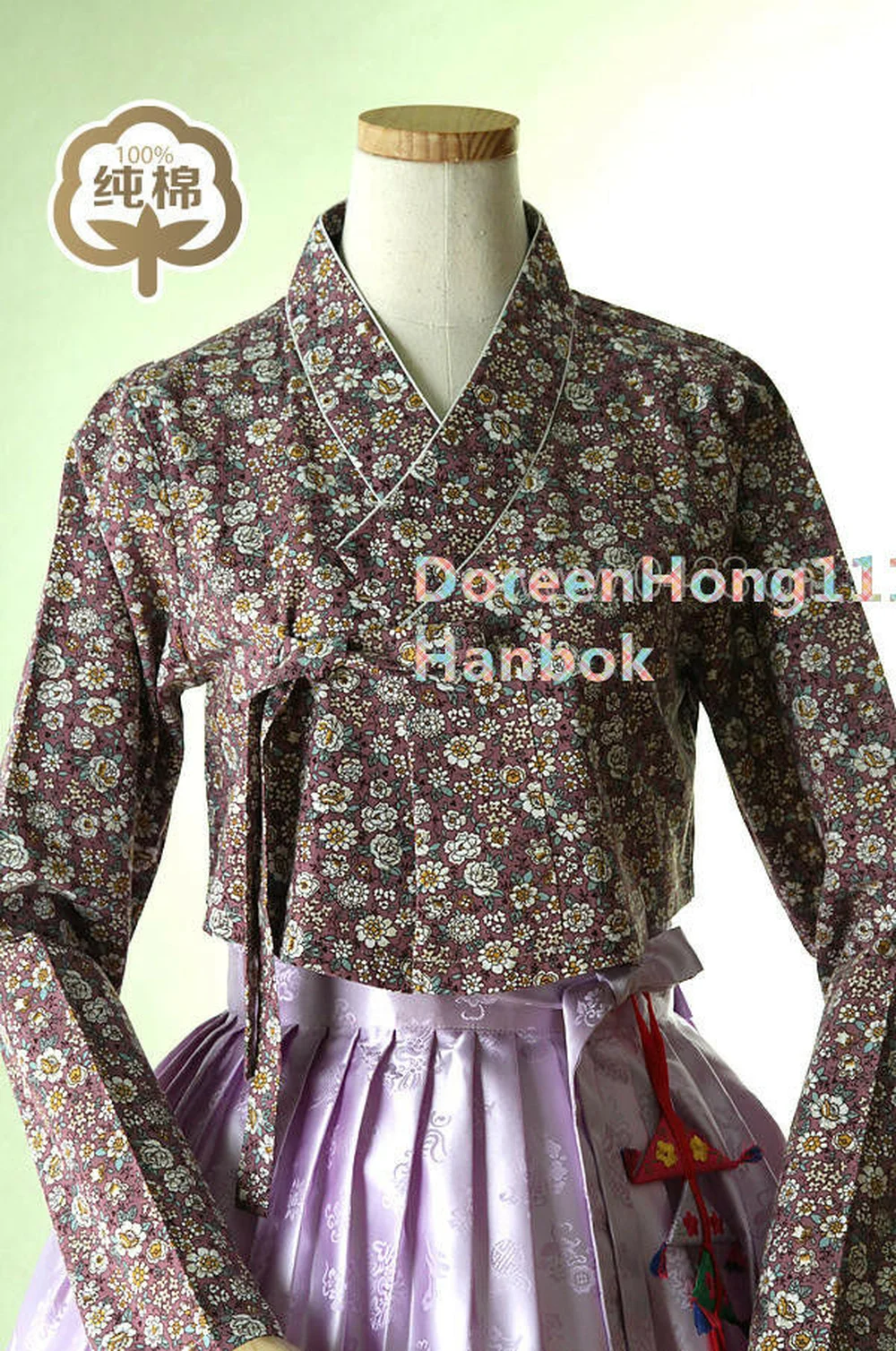 Современная ханбок фусион корейская традиционная платье модернизированная |