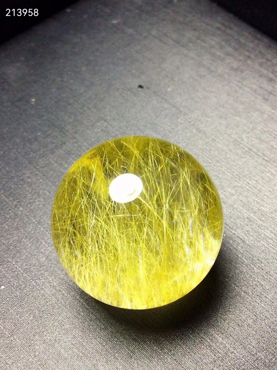 

22 мм из натурального золота кварца кулон Clear, редкие круглый шар Сфера с украшением в виде кристаллов Бразилия Waelthy Женщины Мужчины ювелирны...