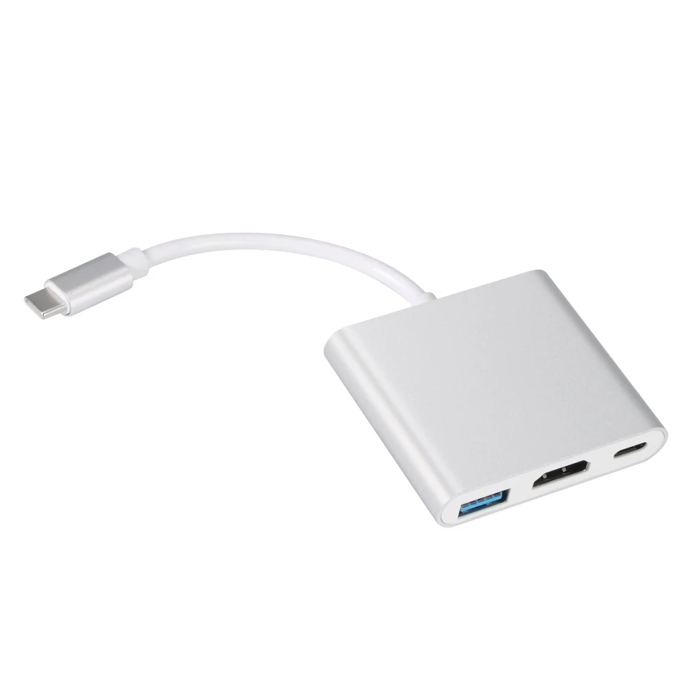 

USB 3,0 разветвитель концентратор адаптер Type-c 4K HDMI-совместимый конвертер адаптер кабель высокоскоростной концентратор передачи данных адапт...