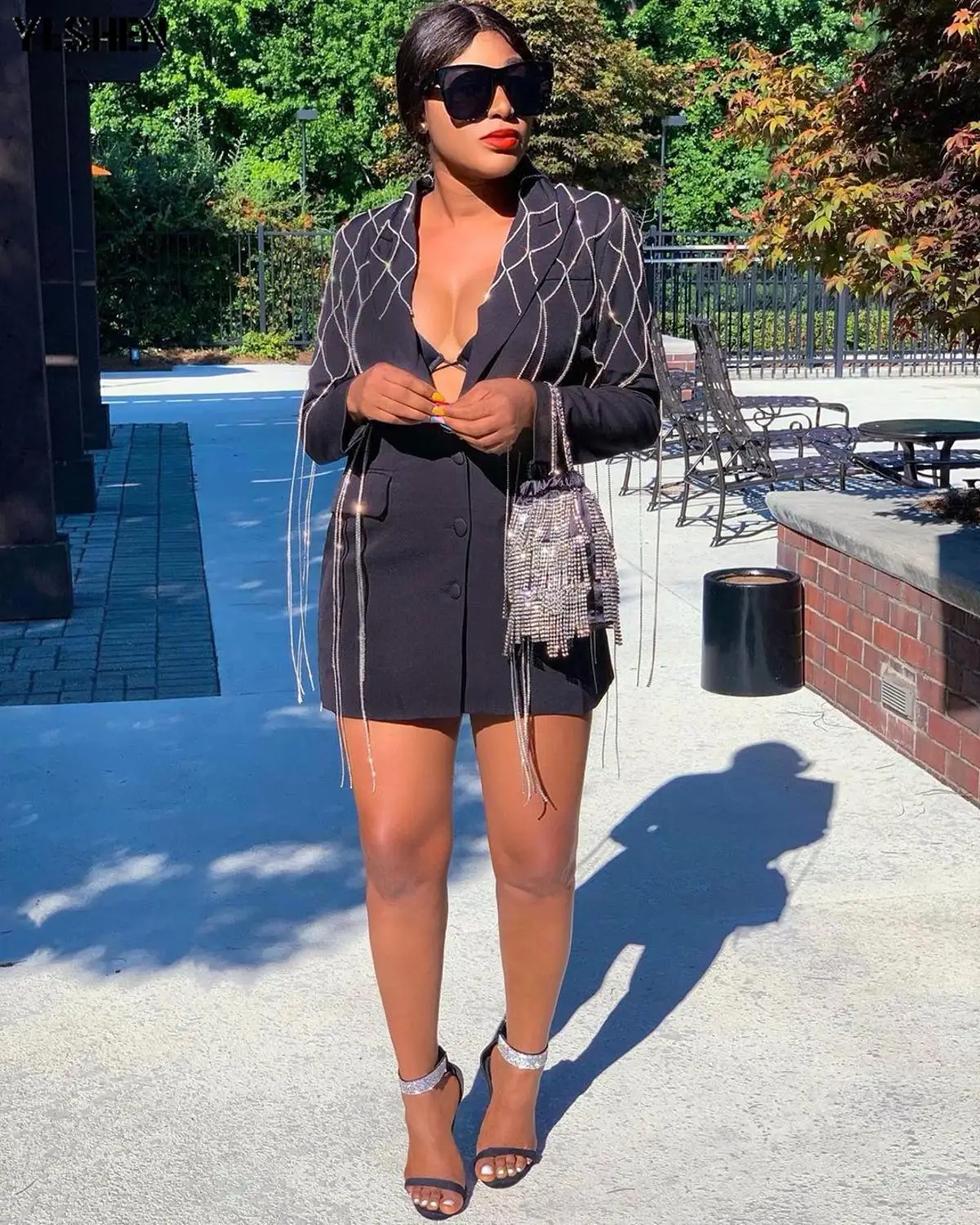 

African Tops Dresses for Women 2019 Autumn Wear Fashion Tassel Coat African Clothes Basin Riche Dashiki Africa Dress Clothing