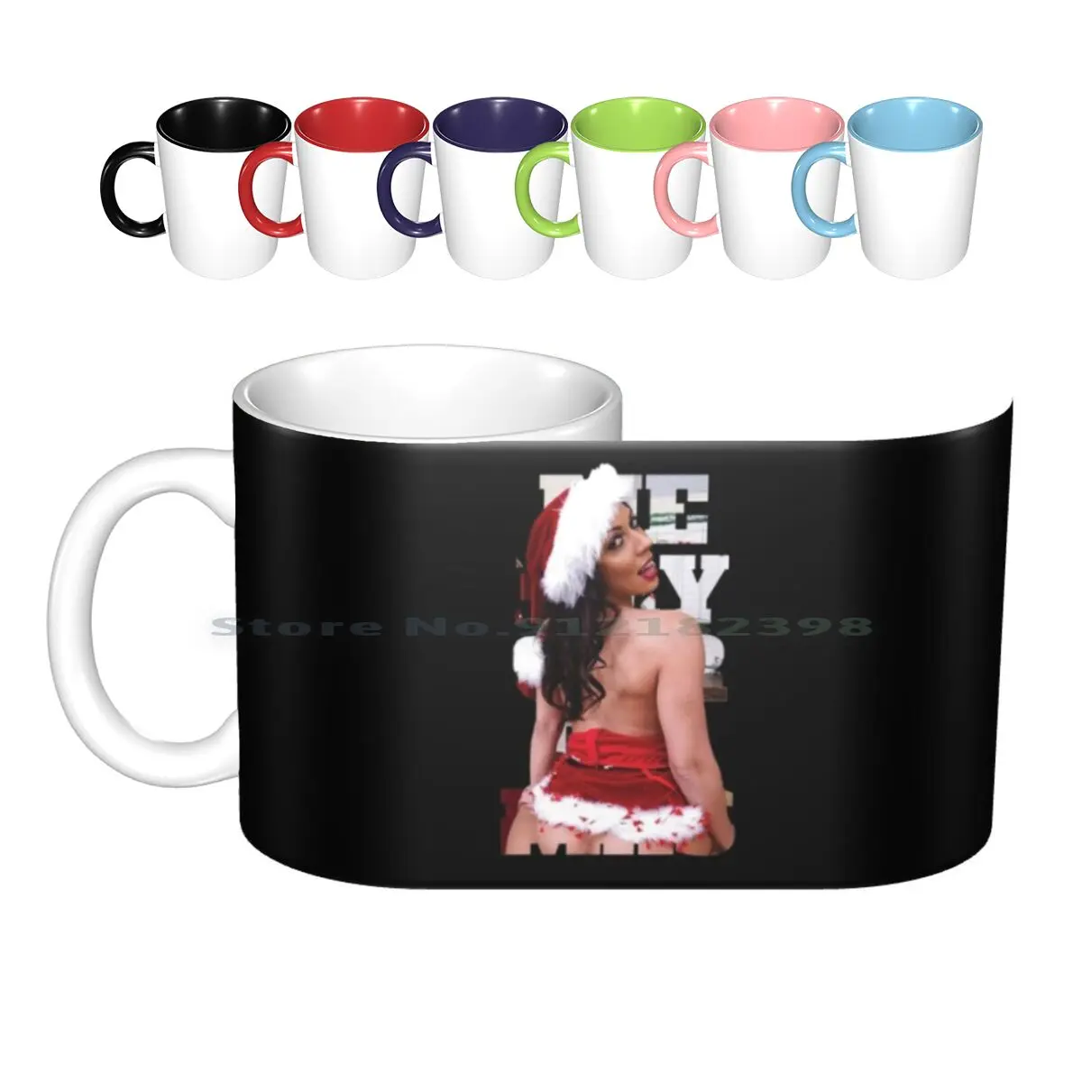 

Рождественские керамические кружки в стиле хо, хо, кофейные чашки, кружка для молока и чая, для взрослых, Рождество, Рождество, вечеринка брю...