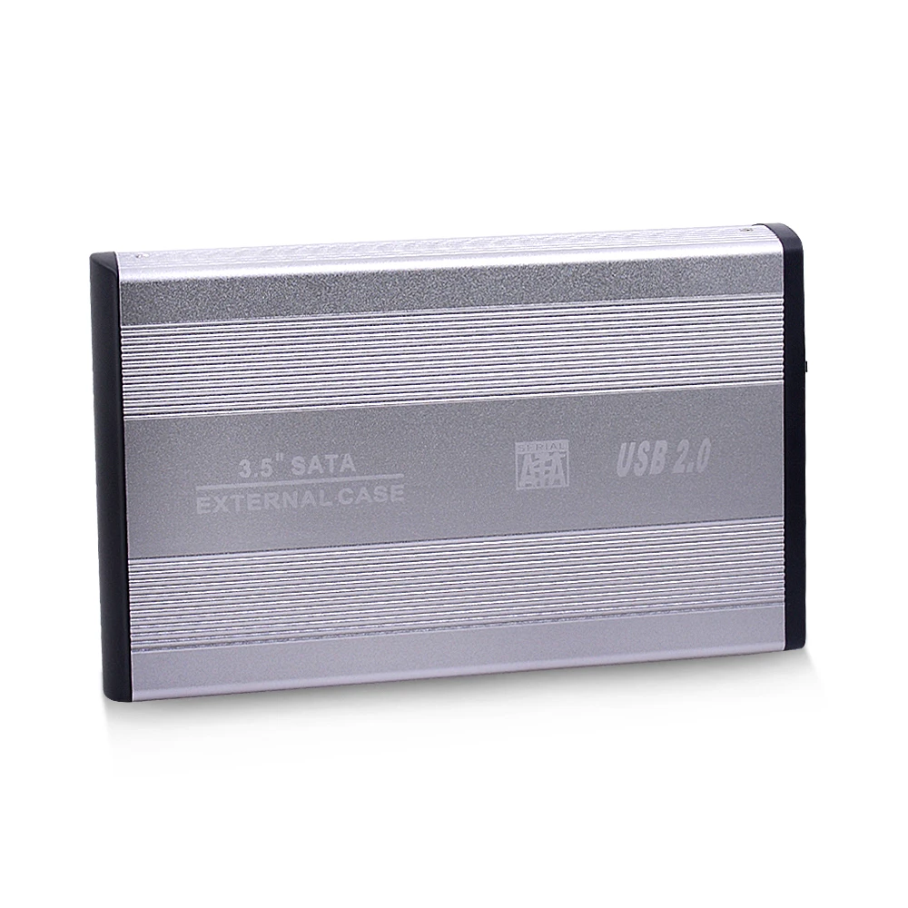 Чехол для HDD 3 5 дюйма адаптер SATA к USB 2 0 корпус внешнего жесткого диска чехол ридер