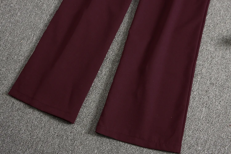 ALPHALMODA летние женские сексуальные комбинезоны с глубоким v-образным вырезом, однотонные прямые длинные штаны, женские вечерние комбинезон, комплект одежды