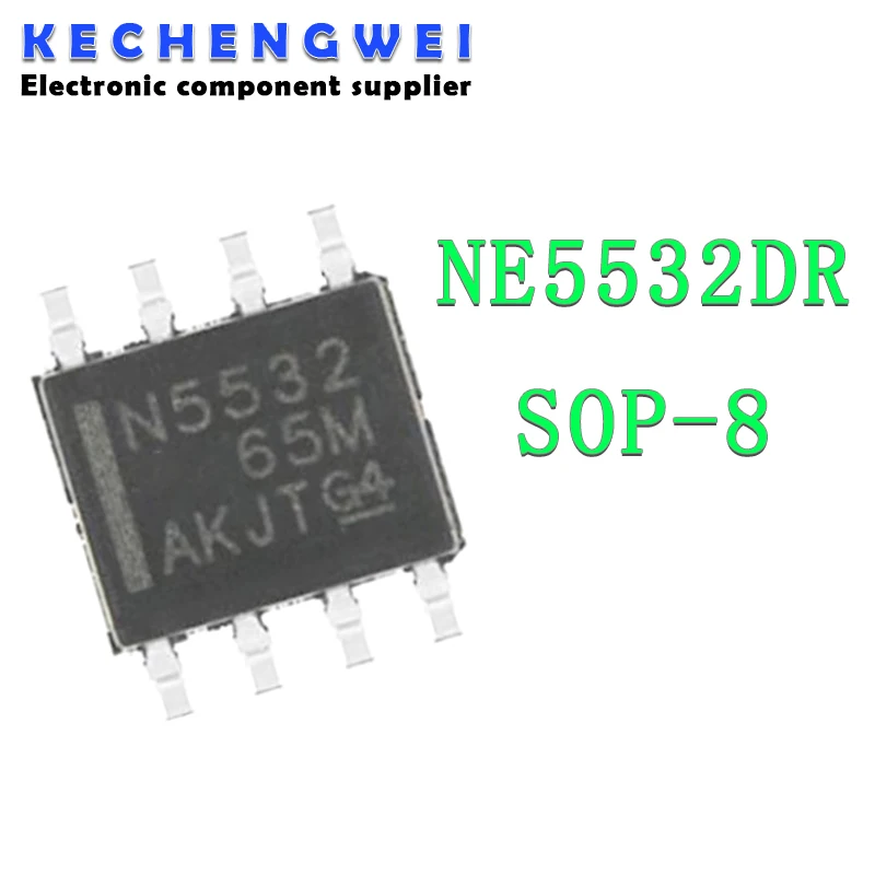 

10PCS NE5532DR SOP8 NE5532 SOP N5532 5532DR SOP-8 SMD new and original IC