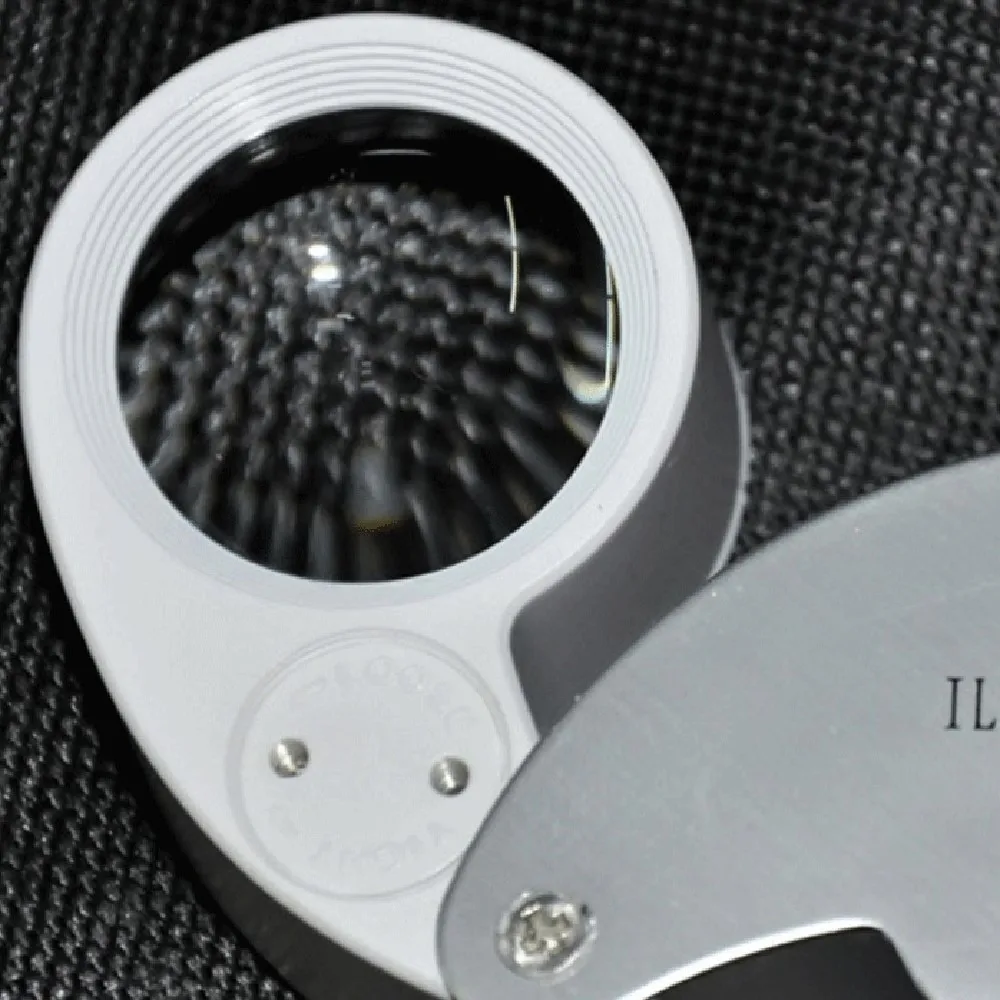 40X мини оборудование для ремонта часов и ювелирных изделий с подсветкой Лупа