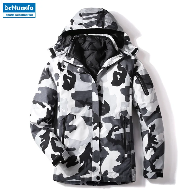 Женская водонепроницаемая горнолыжная куртка для пеших прогулок теплая плюс