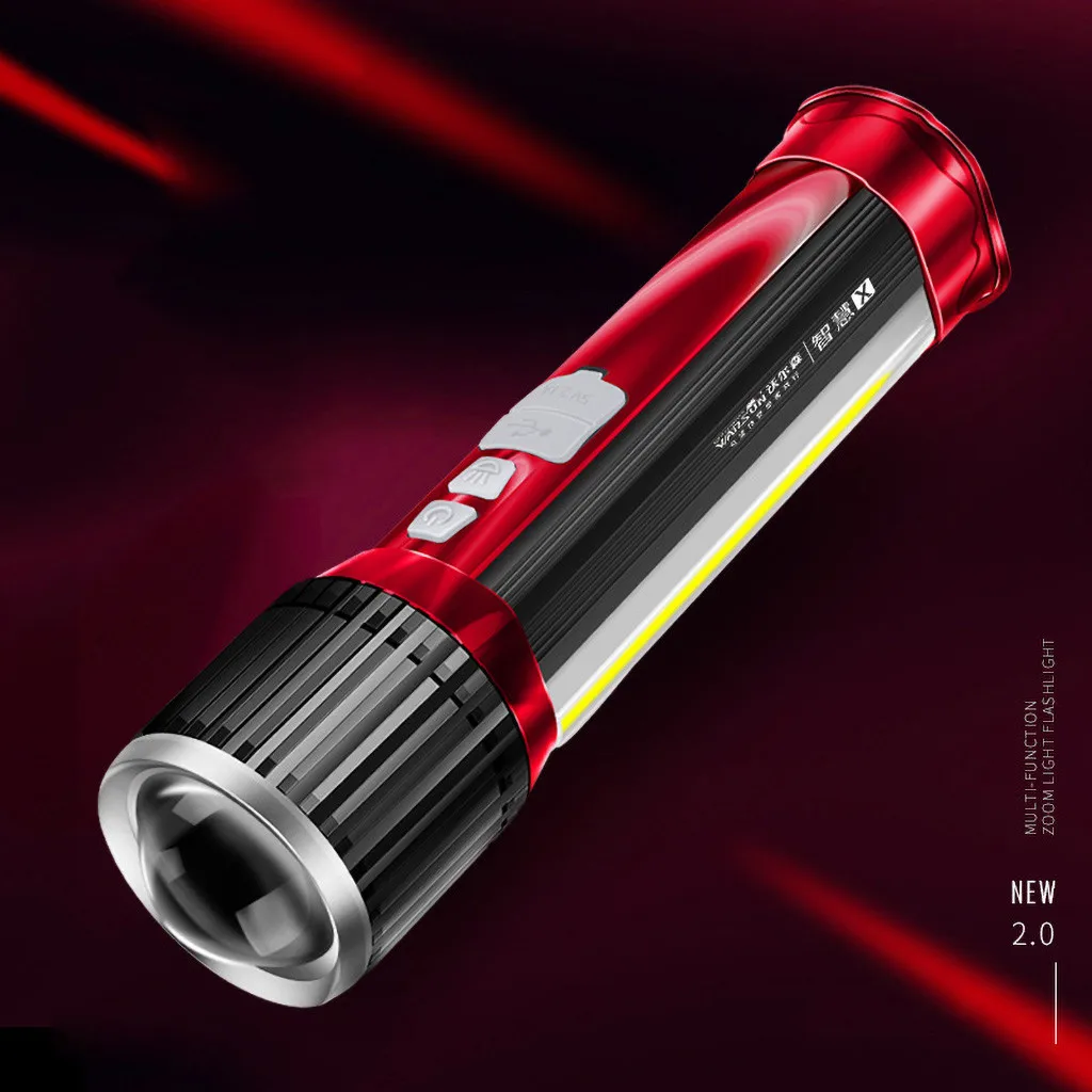 

Bright Outdoor Waterproof LED Flashlight Torch Light Bulb Lamp Lamp Ultra Bright Lantern Bicycle Tool