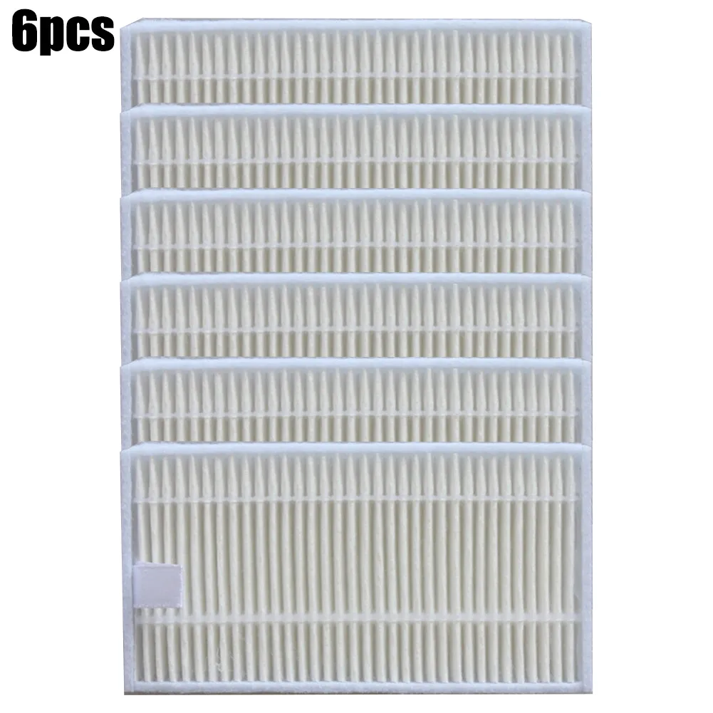 

6PCS Replacement Filters For Cecotec Conga 1890 Robot Vacuum Cleaner Spare Parts Accessories Vacuum Cleaner Accessories