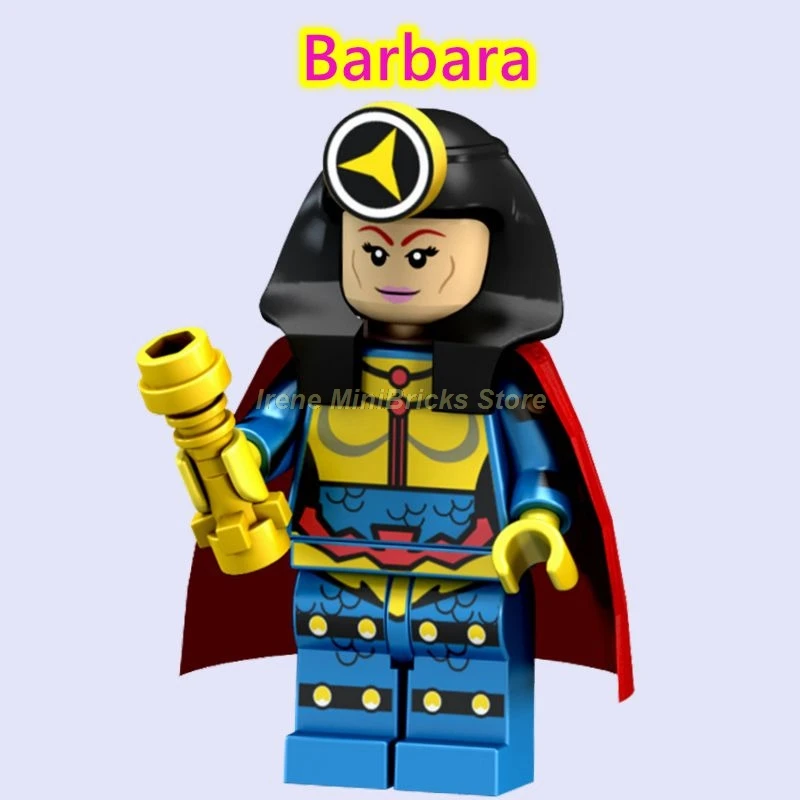 Barbara Gotham Gordon Брюс Уэйн Бэтмен Marvel фильм железные человеческие Мстители эндгейм Acrion фигурки в Конструкторы Игрушки для детей DC - Цвет: Barbara
