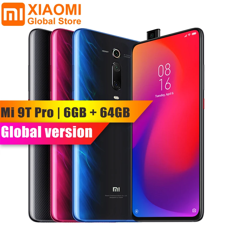 2019 новейшая глобальная версия Xiaomi mi 9T Pro (Red K20 Pro) 6 ГБ ОЗУ 64 Гб ПЗУ мобильный телефон