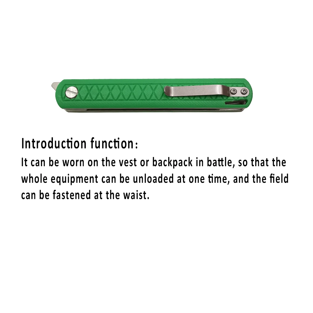 60 61HRC D2 лезвие G10 Ручка складной Ножи Рыбалка уличный карманный нож инструменты