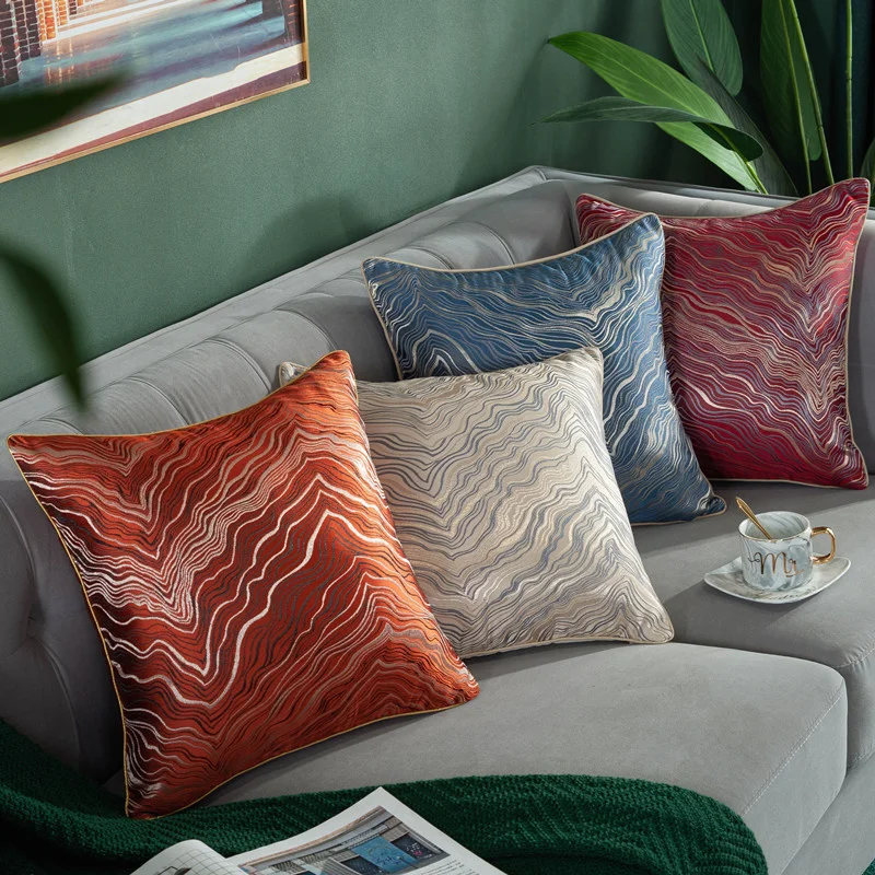 

Sofa Living Room Decorative Cushion Cover 45*45 Office Outdoor Garden Pillowcase Luxurious Nordic Home Decor Pillowcover 40757
