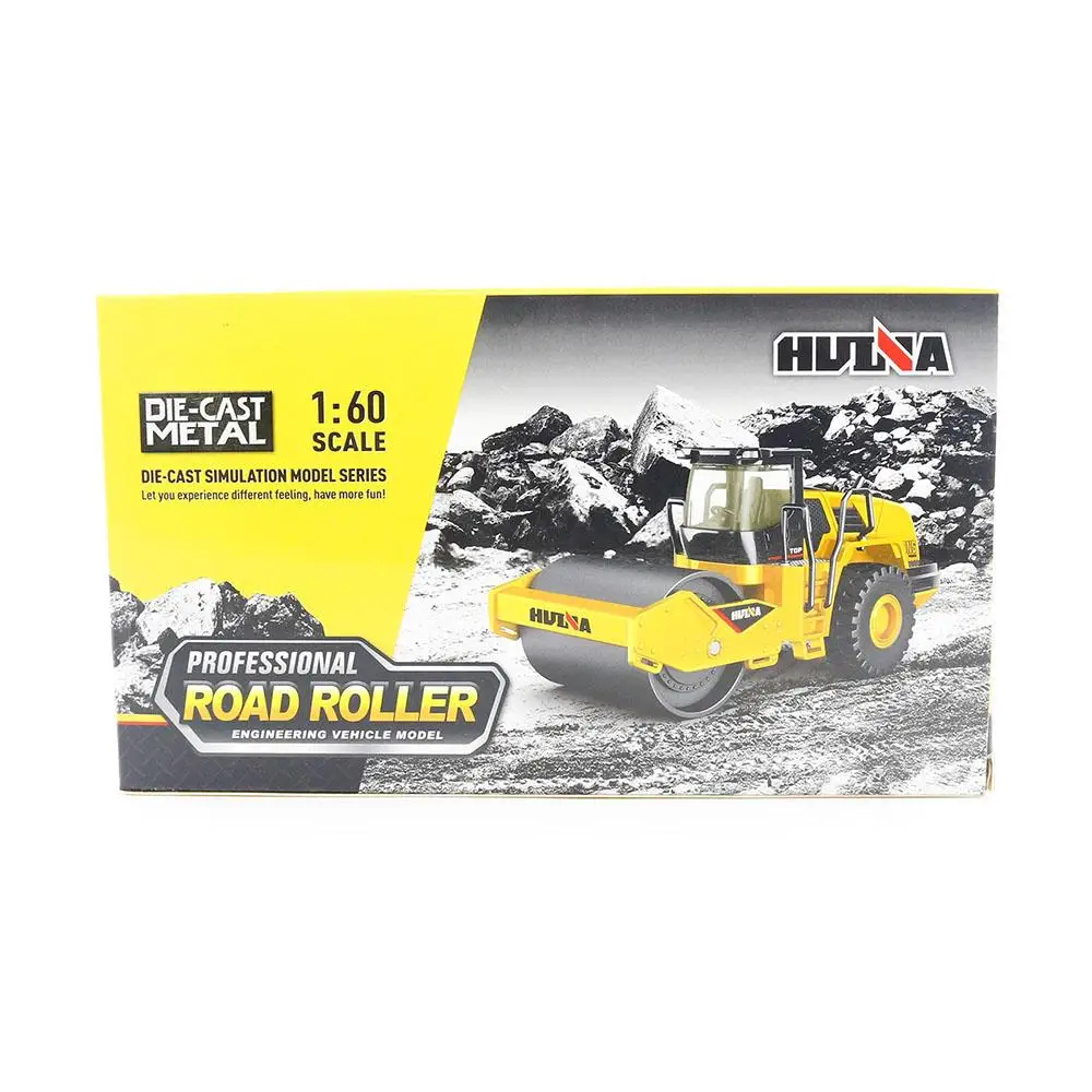 

1815 HuiNa Alloy Road Roller Construction Toys Construction Vehicle Models 1:60 Scale Design