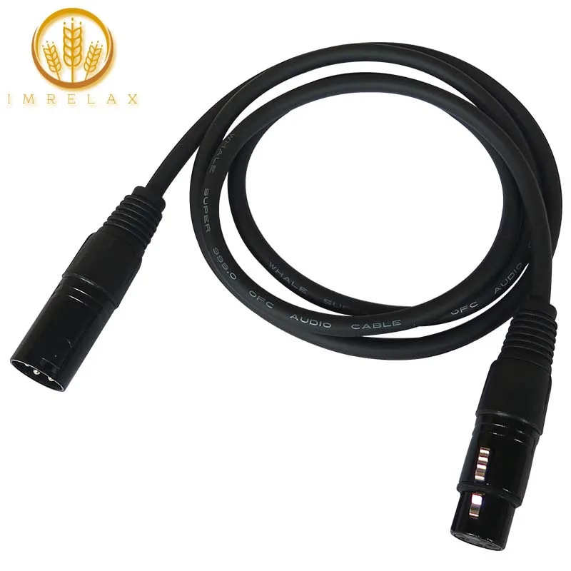 Кабель IMRELAX DMX для сцены дискотеки DJ с движущейся головкой разъем XLR штекер-гнездо